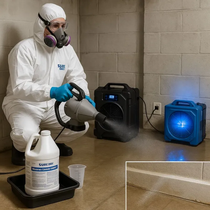 Sanitization and Odor Removal process in Pleasant Hill, IA