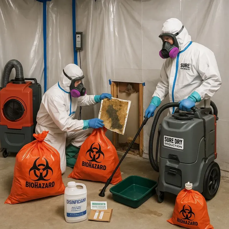 Contaminated Water Handling Protocols process in Pleasant Hill, IA