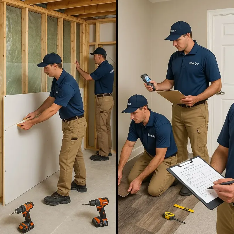 Repairs and Reconstruction process in Pleasant Hill, IA